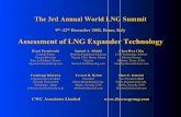 Henri Paradowski Samuel A. Afolabi Chen-Hwa Chiu ... · PDF fileThe 3rd Annual World LNG Summit 9th --12th December 2002, Rome, ItalyDecember 2002, Rome, Italy Assessment of LNG Expander
