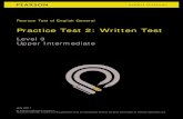 Practice Test 2: Written Test - To blog του ... · PDF filePractice Test 2: Written Test Level 3 ... 10 : 3 : Listening 10 : 4 ... The design of the practice tests is not identical