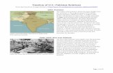 Timeline of U.S. Pakistan Relations - acsc-nsdm3.regis  · PDF filePage 1 of 10 Timeline of U.S.–Pakistan Relations From the Council on Foreign Relations (