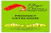 PRODUCT CATALOGUE - Rhys.Davis - Gibbs Delta  · PDF filePRODUCT CATALOGUE 8014 Webster Road, ... Available in Anchovy 4/pk or Herring Strip 6/pk. 11 ANCHOVY SPECIAL SUPER HERRING