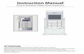 IVision Manual - Optex Technologies · PDF fileInstruction Manual iVision Wireless Video Door Intercom iVision ATTENTION: Thank you for purchasing the iVision wireless video door intercom.