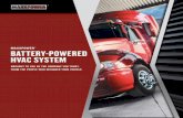 MAxxPOWER TM ˜˚˛˛˝˙ˆˇ˘ ˝˙˝ ˚ ˆ · PDF fileWith the MaxxPower Battery-Powered HVAC System, trucks can produce 6,000 BTUs/hour of cool air or 17,000 BTUs/hour of heat for