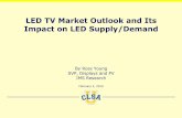 LED TV Market Outlook and Its Impact on LED · PDF file2 LED TV Market Outlook and Its Impact on LED Supply/Demand This week IMS Research has released the first market research report