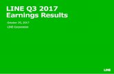 LINE Q3 2017 Earnings Results · PDF file8. its expectations regarding its user growth rate and the usage of its mobile ... Taiwan, Thailand, Indonesia (mn ... Game MAU (mn users)