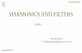 HARMONICS AND FILTERS -   · PDF fileHARMONICS AND FILTERS Book Referred by : 1. HVDC Power Transmission by K.R Padiyar UNIT 4