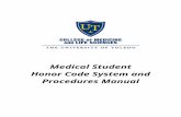 Final_Honor_Code_System_&_  Web viewA Medical Student’s Word and the ... Medical Student Ethics and Conduct Committee for analysis. ... Honor_Code_System_&_