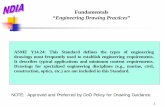 Fundamentals Engineering Drawing Practices · PDF fileFundamentals “Engineering Drawing Practices