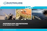 AustrAliAn  · PDF fileammunition, fuzes, complex componentry, guided weapons and soldier systems. FOrGes de ZeeBruGGe (FZ) ... partnering agreement with US based General