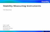 Introduction Stability Measuring Instrumentsfood.ege.edu.tr/files/dersler/yagtek/Rancimat2.pdf · Stability Stability Measuring Instruments 743 Rancimat Uwe Loyall Metrohm Ltd. CH-9100