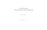 Tamil Nadu Agricultural Development - World Banksiteresources.worldbank.org/.../TamilNadu-AgricultureDevelopment.pdf · iv TAMIL NADU AGRICULTURE DEVELOPMENT EXECUTIVE SUMMARY Achievements