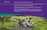 MPEd Curriculum Pedagogy - Faculty of Education · PDF 1-519-661-2099 graded@uwo.ca The MPEd in the ﬁeld of Curriculum and Pedagogy is an in-depth degree designed to provide learning