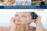 Tankless Water Heating Solutions Residential and ...?1 | Tankless Water Heating Solutions The Benefits of Going Tankless 9 Sq Ft 0 Total Sq Ft Endless Hot Water On-Demand Bosch tankless
