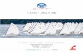 C Scow Tuning Guide -  · PDF fileC Scow Tuning Guide Version P0518 Visit our web site at   for the latest C Scow news and tuning tips. North Sails One Design