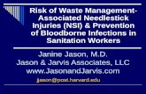 Risk of Waste Management- Associated Needlestick Injuries ...ahea.assembly.ca.gov/sites/ahea.assembly.ca.gov/files/JJasonMD... · Risk of Waste Management-Associated Needlestick Injuries