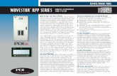 REMOTE POWER PANEL WAVESTAR RPP SERIES · PDF filePowerPak RPP Series standard features • 2' x 2' footprint cabinet • Freestanding enclosure • Removable top, side and rear panels