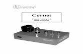 Cornet - Vacuum Tube Phono - · PDF fileCornet Phono Preamp Kit Manual 4 2 Parts to Buy Kit The Cornet kit does not need to be built as specified. You may make any circuit and component