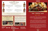 Flavours of Ireland MENU - The Temple Bar · PDF fileFind us on In 1599, Sir William Temple, a renowned teacher and philosopher, entered the service of the Lord Deputy of Ireland.