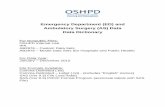 Emergency Department (ED) and Ambulatory Surgery · PDF fileEmergency Department (ED) and Ambulatory Surgery (AS) Data Data Dictionary For Nonpublic Files: OSHPD Internal Use IPA AB2876