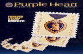 forever stamp unveiled - Military Order of the Purple  · PDF filePurple Heart MAGAZINE July/August 2011 FOREVER STAMP UNVEILED 20110708_PurpleHeart.indd 1 6/19/11 6:25 PM