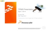 TPMS Presentation - NXP Semiconductorscache.freescale.com/files/training/doc/dwf/DWF14_TechDay_CN... · April 1 2014 TPMS Presentation TM ... TM 9 101 100 2.0 1.7 1.4 1.1 0 120 110