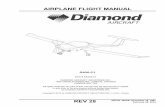 AIRPLANE FLIGHT MANUAL - Diamond  · PDF fileDA20-C1 AIRPLANE FLIGHT MANUAL DOC NO. DA202-C1 REV 28 INITIAL ISSUE: December 19, 1997 February 28, 2014 This manual contains the