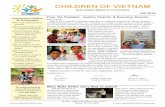 CHILDREN OF VIETNAM · PDF fileSome children wore oversized uniforms, some had dirty ... Orange from the war. It is not possible to