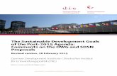 The Sustainable Development Goals of the Post-2015 · PDF fileThe Sustainable Development Goals of the Post-2015 Agenda: Comments on the OWG and SDSN Proposals German Development Institute