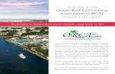 Ocean Reef Community Association (ORCA) - cb · PDF fileThe Ocean Reef Community Association (ORCA) ... Ocean Reef Community Association • 3 ... Atlantic Ocean’s gulfstream and