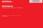 Diaphragm Vacuum Pumps - PolVac Corporation DIVA… · and solvent resistant since their parts ... high-performance con- ... 06 Oerlikon Leybold Vacuum Full Line Catalog Single-stage