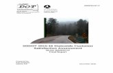 SDDOT 2015-16 Statewide Customer Satisfaction · PDF fileSDDOT 2015-16 Statewide Customer Satisfaction Assessment ii December 2016 DISCLAIMER The contents of this report, funded in