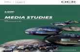 Specification MEDIA STUDIES - Oxford, Cambridge and  · PDF   A LEVEL Specification MEDIA STUDIES H409 For first assessment in 2019 A LEVEL Media Studies
