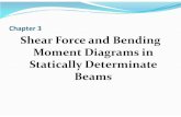 Chapter 3 Shear Force and Bending Moment Diagrams in ...ymcaust.ac.in/mechanical/images/btech3rdsem/sf_and_bm_som1_mu… · Chapter 3 Shear Force and Bending Moment Diagrams in Statically