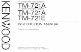 TM-721 User manual -  · PDF fileTitle: TM-721 User manual Author: IW1AXR Created Date: 11/29/2002 2:06:33 PM
