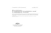 Provisions, Contingent Liabilities and Contingent · PDF fileCompiled AASB Standard AASB 137 Provisions, Contingent Liabilities and Contingent Assets This compiled Standard applies