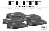 Elite LeafletUL USA - Rolf C. Hagen Inc. · PDF file• Air Pumps can be used to operate a variety of aquarium accessories such as air stones, corner filters, under gravel filters,