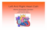 Left And Right Heart Cath - MSCVT - Web Page Makermscvt.com/files/Microsoft PowerPoint - Left And Right Heart Cath.pdf · Left And Right Heart Cath Mohd Shafullah Serdari RDCS, RCS,