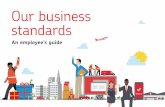 Our business standards - Royal Mail Business... · 2 Contents Introduction What are our business standards? Our values 32 Our expectations Your personal commitment Making the right