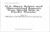 U.S. Navy Action and Operational Reports from World · PDF fileU.S. Navy Action and Operational Reports from World ... aircraft carriers and supporting ... U.S. Navy Action and Operational