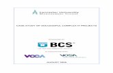 CASE STUDY OF SUCCESSFUL COMPLEX IT · PDF fileBritish Computer Society recommended the BACSTEL-IP project in VOCA, a private sector ... Case Study of Successful Complex IT Projects