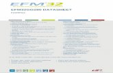 EFM32GG280 DATASHEET - Silicon Labs · PDF file...the world's most energy friendly microcontrollers 2016-03-21 - EFM32GG280FXX - d0036_Rev1.40 1 EFM32GG280 DATASHEET F1024/F512 •