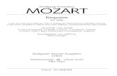 MOZART -   · PDF fileWolfgang Amandeus Requiem KV 626 in der von Franz Xaver Süßmayr 1792 im Auftrag der Witwe Mozarts vollendeten Fassung in the version completed in 1792 by
