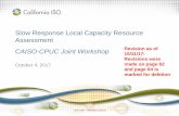Slow Response Local Capacity Resource Assessment ... · PDF fileISO Public ISO Public ––REVISED 10/11/17REVISED 10/11/17 Page 1 Slow Response Local Capacity Resource Assessment