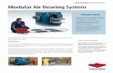 Modular Air Bearing System - Solving · PDF fileModular Air Bearing System Solving Modular Air Bearing Systems are designed to handle a variety of heavy loads and items of machinery.