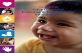 California Infant/Toddler Learning & Development Foundations · PDF fileCalifornia. Infant/Toddler Learning & Development Foundations. California Department of Education Sacramento,