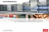 GYPROCK SHAFT  · PDF fileTYPICAL APPLICATIONS FOR GYPROCK™ SHAFT SYSTEMS FIG 1: TYPICAL BUILDING CORE PLAN Services Tea Room Lobby Fire Escape Stair 1 Duct Lift 1 (Fire Lift 1)