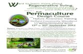 Permaculture - Steward Wood Wood PDC Sept 2012 - poster prin… · Permaculture Association ... self, community, housing, food, farming, money and more. ... Tutors: Aranya and Peter