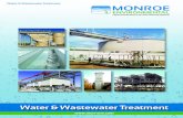 Water & Wastewater Treatment - Monroe Environmental · PDF fileClarifier Design Laminar Flow ... Water & Wastewater Treatment ... The Monroe Environmental secondary clarifier effectively