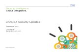 z OS 2.1 Security Updates - Stu · PDF file© 2012 IBM Corporation IBM Security Systems © 2013 IBM Corporation2 Overview of Security Changes z/OS Communication Server RACF ICSF PKI