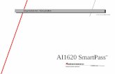 AI1620 SmartPass - AEI RF · PDF fileAI1620 SmartPass System Guide x Timing and Synchronization 6-10 Reader-Addressed Failure Conditions 6-12 Illegal Sequence Number (Not in the Range
