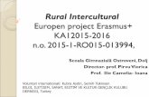 Europen project Erasmus+ KA12015-2016 n.o. 2015-1 · PDF fileA month of love- felicitari pentru mame - materiale: reciclabile: paste fainoase, dantelute, ambalajul unei cutii de RAFAELLO